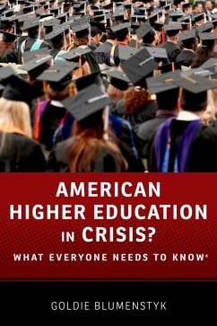 American Higher Education in Crisis? (eBook, PDF) - Blumenstyk, Goldie