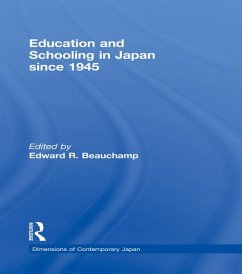 Cover Education and Schooling in Japan since 1945 (eBook, ePUB)