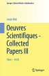 Oeuvres Scientifiques - Collected... - Bild 1