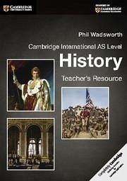 Cambridge International as Level History Teacher's Resource CD-ROM