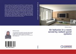 Air behavior in a room served by radiant panel systems