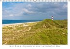 Nordsee - Impressionen einer Landschaft am Meer (Wandkalender immerwährend DIN A3 quer)