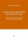 Un ambasciatore imperiale alla corte di Pietro il Grande: Christoph Ignaz Edler von Guarient e Rall nel diario di viaggio del suo segretario (eBook, ePUB)