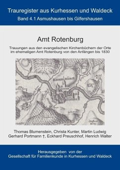 Amt Rotenburg (eBook, ePUB) - Blumenstein, Thomas; Kunter, Christa; Ludwig, Martin; Portmann, Gerhard; Preuschhof, Eckhard; Walter, Heinrich