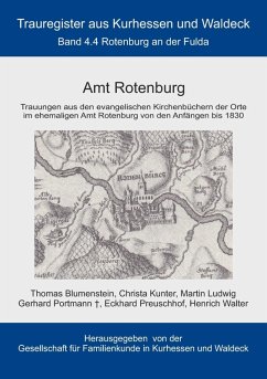 Amt Rotenburg (eBook, ePUB) - Blumenstein, Thomas; Kunter, Christa; Ludwig, Martin; Portmann, Gerhard; Preuschhof, Eckhard; Walter, Heinrich