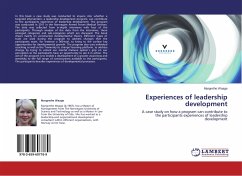 Experiences of leadership development