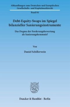 Debt-Equity-Swaps im Spiegel bilanzieller Sanierungsinstrumente - Schillerwein, Daniel