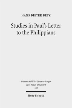Studies in Paul's Letter to the Philippians - Betz, Hans Dieter