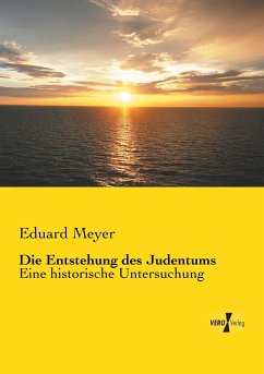 Die Entstehung des Judentums - Meyer, Eduard