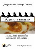 Equini e lasagne, ovvero della deprecabile scomparsa del quagga (eBook, ePUB)