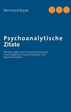 Psychoanalytische Zitate (eBook, ePUB)