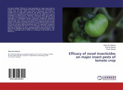 Efficacy of novel insecticides on major insect pests of tomato crop