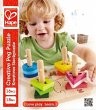 Hape E0411 - Kreatives Steckpuzzle, 16... - Bild 1