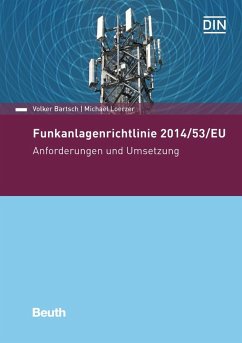 Funkanlagenrichtlinie 2014/53/EU - Bartsch, Volker;Loerzer, Michael