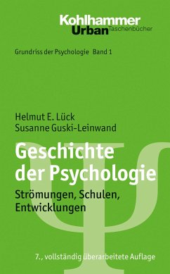 Geschichte der Psychologie - Lück, Helmut E.;Guski-Leinwand, Susanne