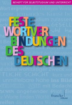 Cover Feste Wortverbindungen des Deutschen 