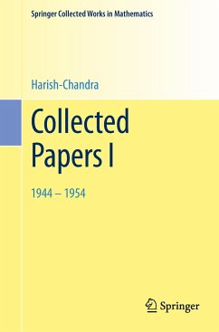 Collected Papers I - Harish-Chandra