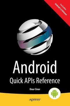 Android Quick APIs Reference - Cinar, Onur