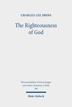 The Righteousness of God - Irons, Charles L.