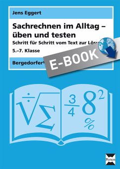 Sachrechnen im Alltag - üben und testen (eBook, PDF) - Eggert, Jens