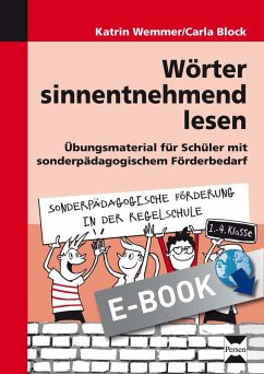 Wörter sinnentnehmend lesen (eBook, PDF) - Wemmer, Katrin; Block, Carla