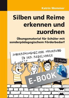 Silben und Reime erkennen und zuordnen (eBook, PDF) - Wemmer, Katrin