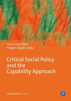 Critical Social Policy and the Capability Approach (eBook, PDF)