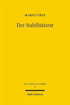 Der Stabilitätsrat - Thye, Marius