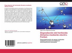 Degradación del herbicida Atrazina mediante electro-Fenton - Sepúlveda González, Felipe Javier