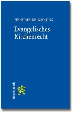 Evangelisches Kirchenrecht - Munsonius, Hendrik