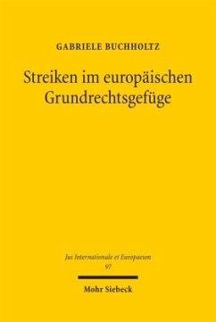 Cover Streiken im europäischen Grundrechtsgefüge