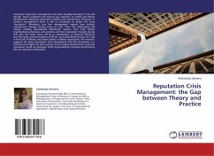 Reputation Crisis Management: the Gap between Theory and Practice - Saraeva, Anastasiya