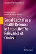 Social Capital as a Health Resource in... - Bild 1