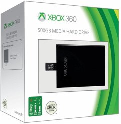 Microsoft Xbox 360 500GB Media Hard Drive, Festplatte