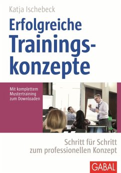 Erfolgreiche Trainingskonzepte (eBook, ePUB) - Ischebeck, Katja