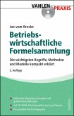 Formelsammlung zur Betriebswirtschaftslehre (eBook, PDF)