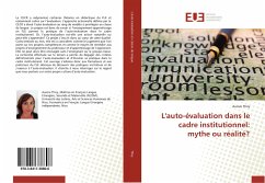 L'auto-évaluation dans le cadre institutionnel: mythe ou réalité? - Thiry, Aurore