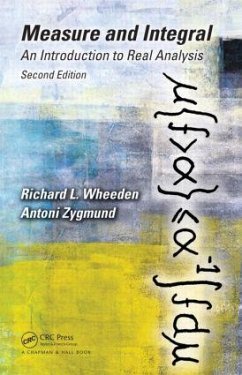 Measure and Integral - Wheeden, Richard L. (Rutgers University, New Brunswick, New Jersey,