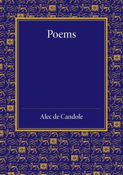 Poems - De Candole, Alec