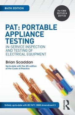 PAT: Portable Appliance Testing - Scaddan, Brian