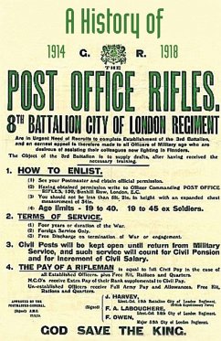 History of the Post Office Rifles, 8th Battalion City of London Regiment 1914 to 1918 - One of the Battalion Commanders