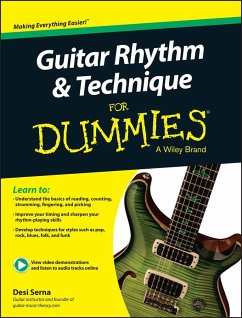 Guitar Rhythm and Techniques For Dummies, Book + Online Video and Audio Instruction - Serna, Desi