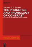 The Phonetics and Phonology of Contrast