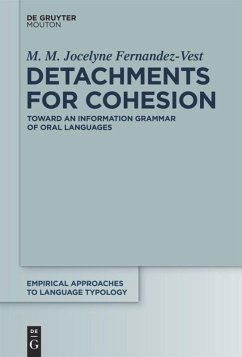 Detachments for Cohesion - Fernandez-Vest, M. M. Jocelyne