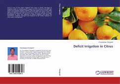 Deficit Irrigation in Citrus