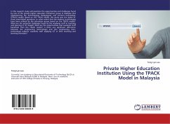 Private Higher Education Institution Using the TPACK Model in Malaysia - Lau, Teng Lye