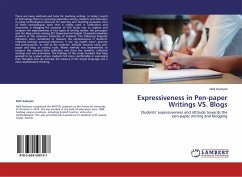 Expressiveness in Pen-paper Writings VS. Blogs