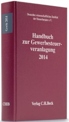Cover Handbuch zur Gewerbesteuerveranlagung 2014