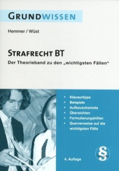 Cover Grundwissen Strafrecht BT