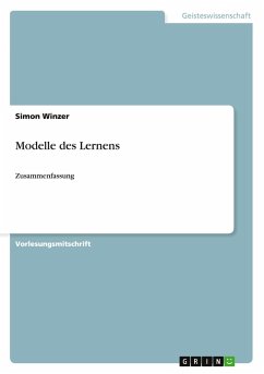 Modelle des Lernens